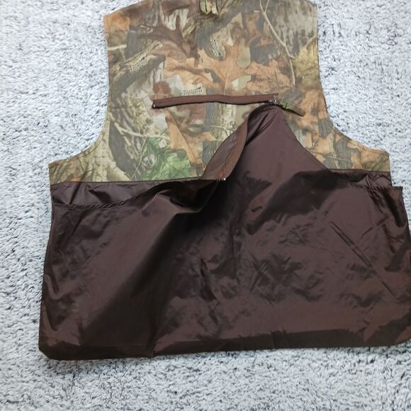 Quails Unlimited Camo Hunting Vest XL Dove, Quail, Pheasant - Picture 7 of 11